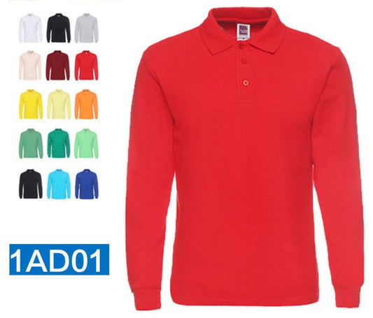POLOS DRY FIT POLYESTER LONG SLEEVE